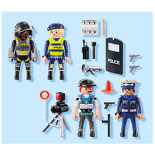 Cargar imagen en el visor de la galería, Playmobil 71730 set de figuras de policía
