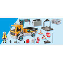 Cargar imagen en el visor de la galería, Playmobil 71750 camión de construcción con grúa

