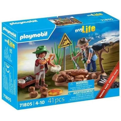 Playmobil 71805 excavación paleontológica My Life