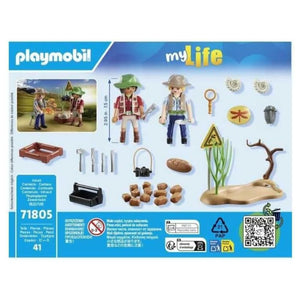 Playmobil 71805 excavación paleontológica My Life
