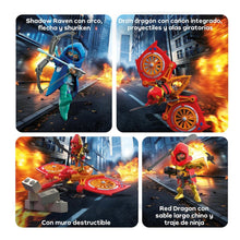 Cargar imagen en el visor de la galería, Playmobil 71833 heroe dron lucha contra ninja malvado

