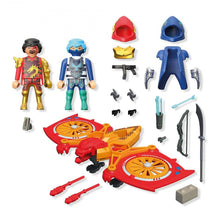 Cargar imagen en el visor de la galería, Playmobil 71833 heroe dron lucha contra ninja malvado
