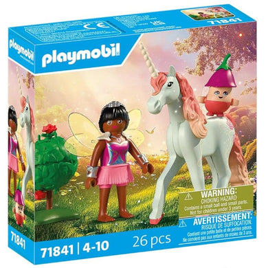 Playmobil 71841 unicornio celeste Sky Rose con hada