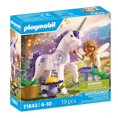 Playmobil 71843 Unicornio Lavanda de la Suerte con Hada