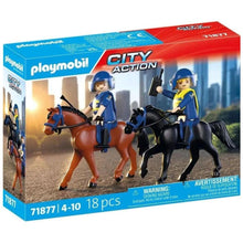Cargar imagen en el visor de la galería, Playmobil 71877 escuadrón policial a caballo City Action
