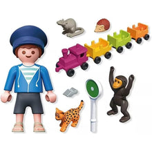 Cargar imagen en el visor de la galería, Playmobil 71951 pequeño viaje en locomotora animal &amp; friends
