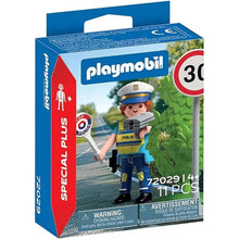 Cargar imagen en el visor de la galería, Playmobil 72029 policia con radar de velocidad
