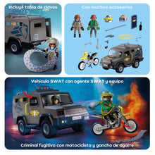Cargar imagen en el visor de la galería, Playmobil 72066 vehiculo SWAT operaciones especiales policia
