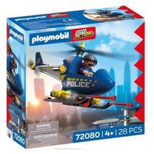 Cargar imagen en el visor de la galería, Playmobil 72080 helicóptero de policía con radar

