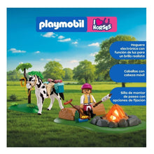 Cargar imagen en el visor de la galería, Playmobil 72132 excursión a caballo con hoguera
