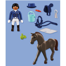 Cargar imagen en el visor de la galería, Playmobil 72136 doma ecuestre de caballo
