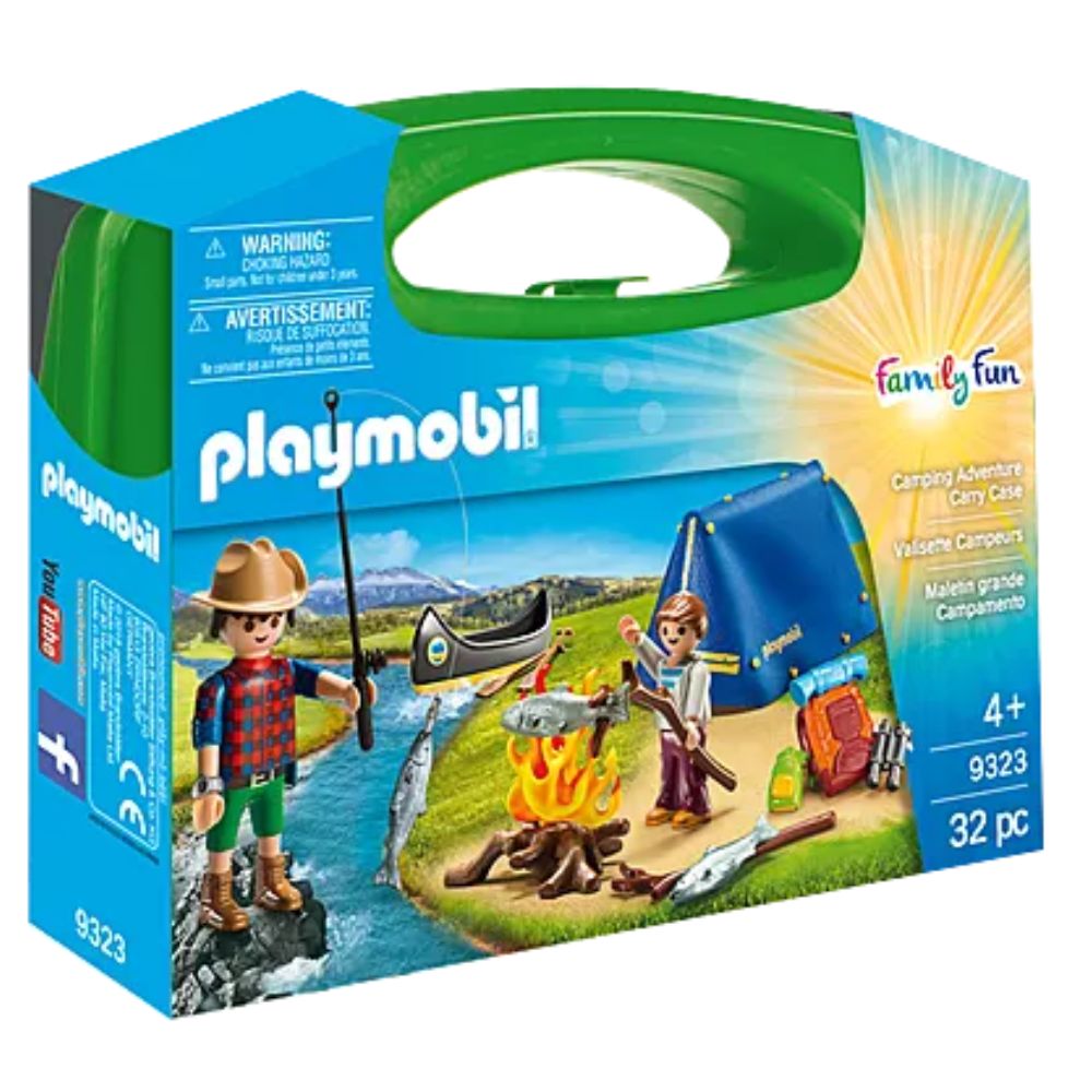 Playmobil 9323 camping maletín grande Family Fun