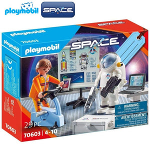 Playmobil astronautas entrenamiento