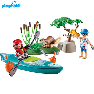 Playmobil aventura en canoa