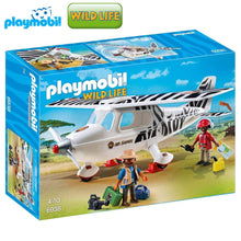 Cargar imagen en el visor de la galería, Playmobil avión safari Wild Life 6938
