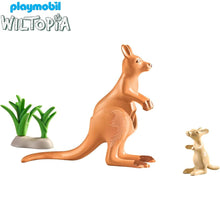 Cargar imagen en el visor de la galería, Playmobil canguro con bebé
