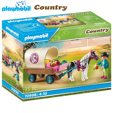 Playmobil carruaje de ponis 70998 Country