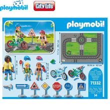 Cargar imagen en el visor de la galería, Playmobil 71332 educación vial curso de bicicletas City Life
