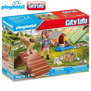 Playmobil entrenadora de perros 70676 City Life