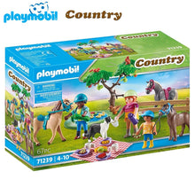 Cargar imagen en el visor de la galería, Playmobil excursión de picnic con caballos 71239 Country

