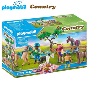 Playmobil excursión de picnic con caballos 71239 Country