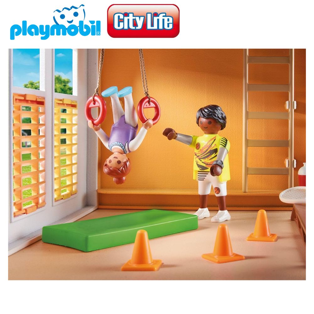 Playmobil City Life Gimnasio Extensión de Playmobil 71328 - Juguetilandia