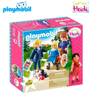 Playmobil Heidi 70258 Clara padre señorita Rottenmeier