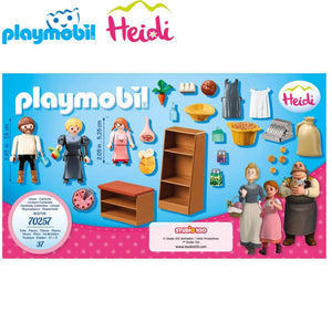 Playmobil Heidi tienda familia Keller