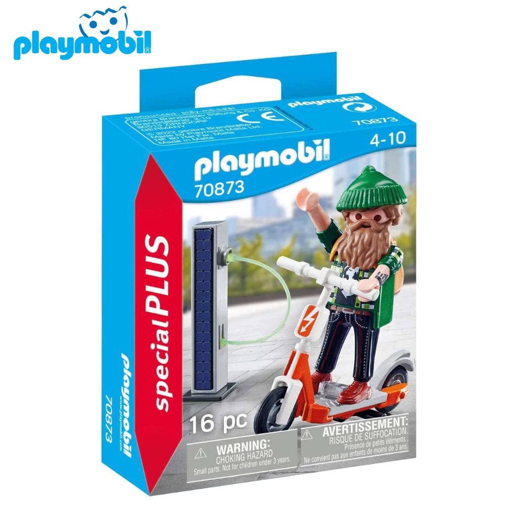 Playmobil hipster con e-scooter 70873 Special Plus