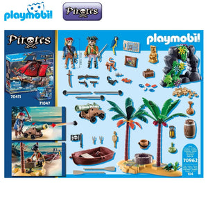 Playmobil isla del tesoro pirata 70962