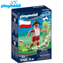 Cargar imagen en el visor de la galería, playmobil jugador futbol polonia
