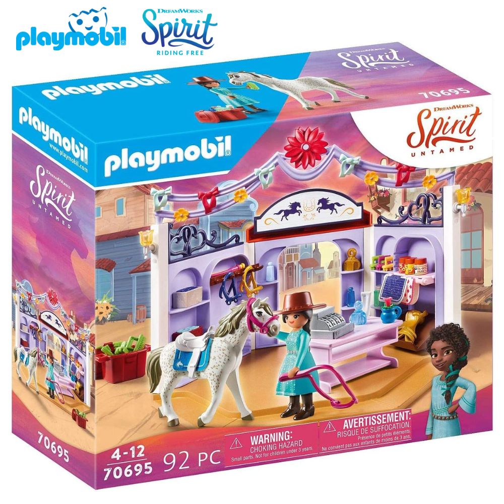 Playmobil miradero tienda hipica Spirit 70695