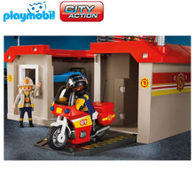Cargar imagen en el visor de la galería, Playmobil moto bomberos
