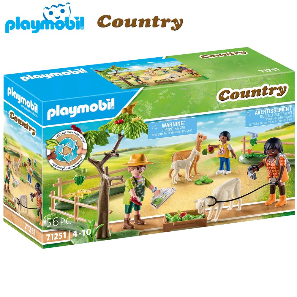 Playmobil paseo con alpaca 71251 Country