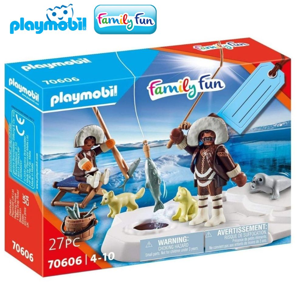 Playmobil pescadores en hielo 70606 Family Fun