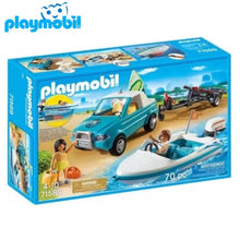Cargar imagen en el visor de la galería, Playmobil pick up con lancha 71589
