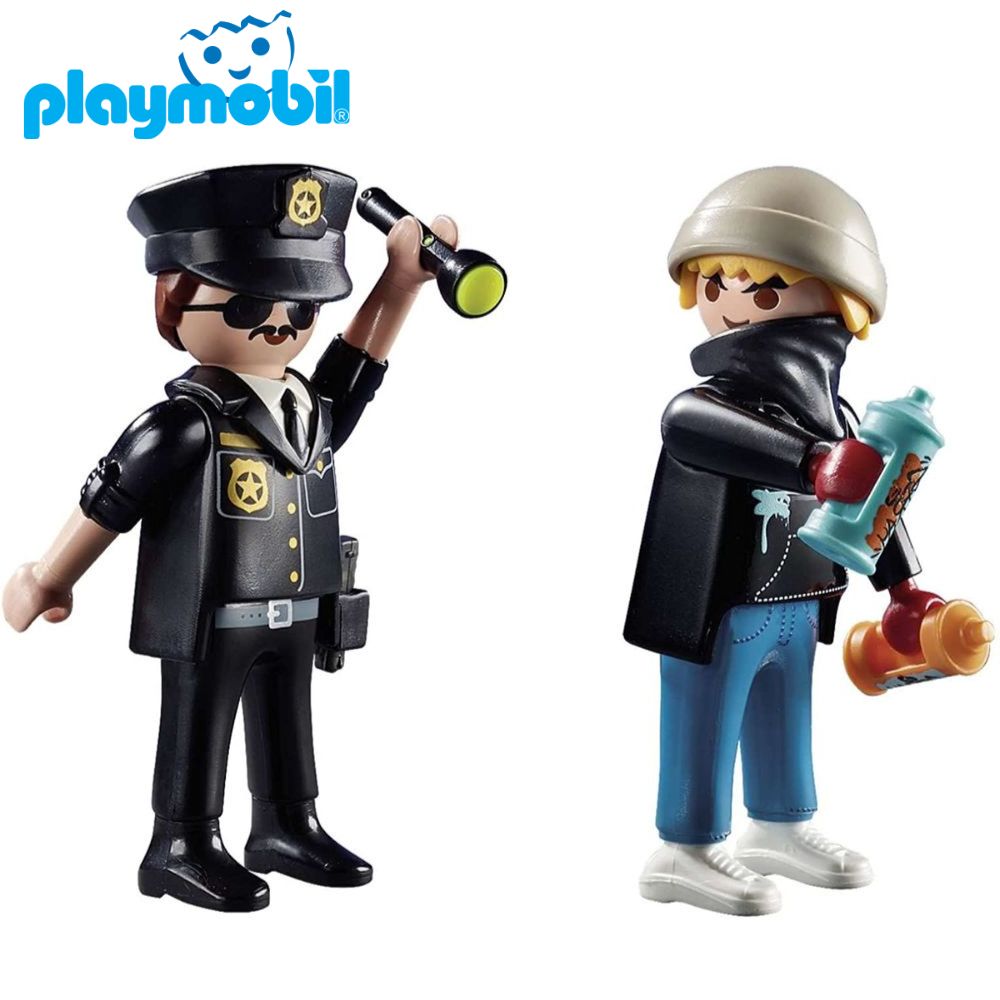 Playmobil policía y ladrón 70822