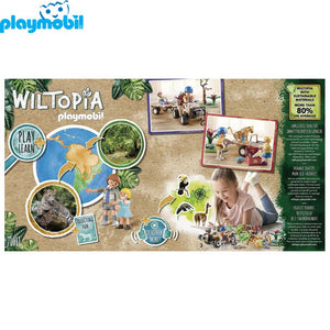 Playmobil quad rescate animales Wiltopia