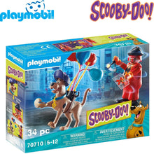 Cargar imagen en el visor de la galería, Playmobil Scooby Doo fantasma Clown aventura 70710
