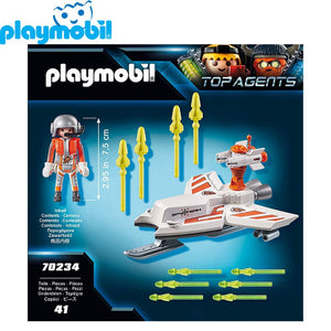 Playmobil Spy Team volador Top Agents 70234