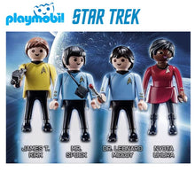 Cargar imagen en el visor de la galería, Playmobil Star Trek James T-Kirk Mr Spck DR Leonard Mccoy Nyota Uhura
