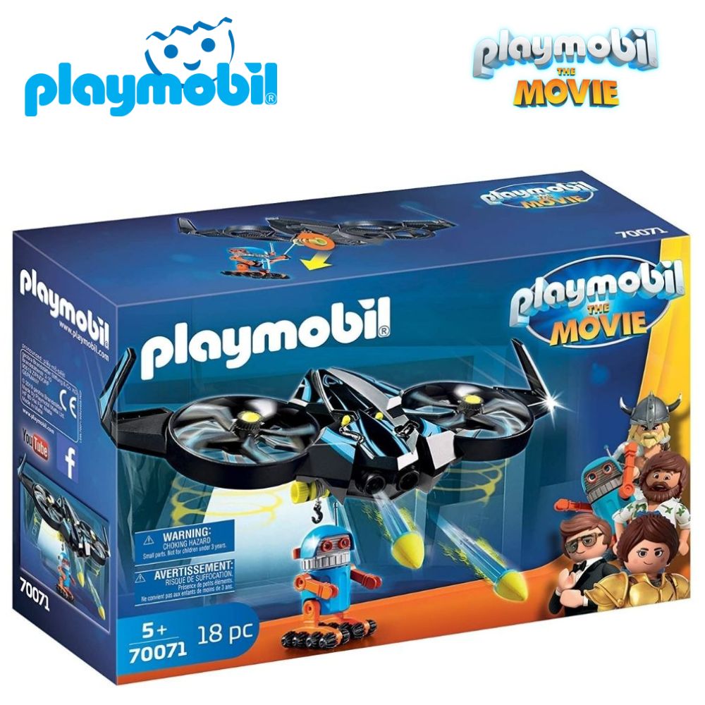 Playmobil The Movie Robotriton con dron 70071