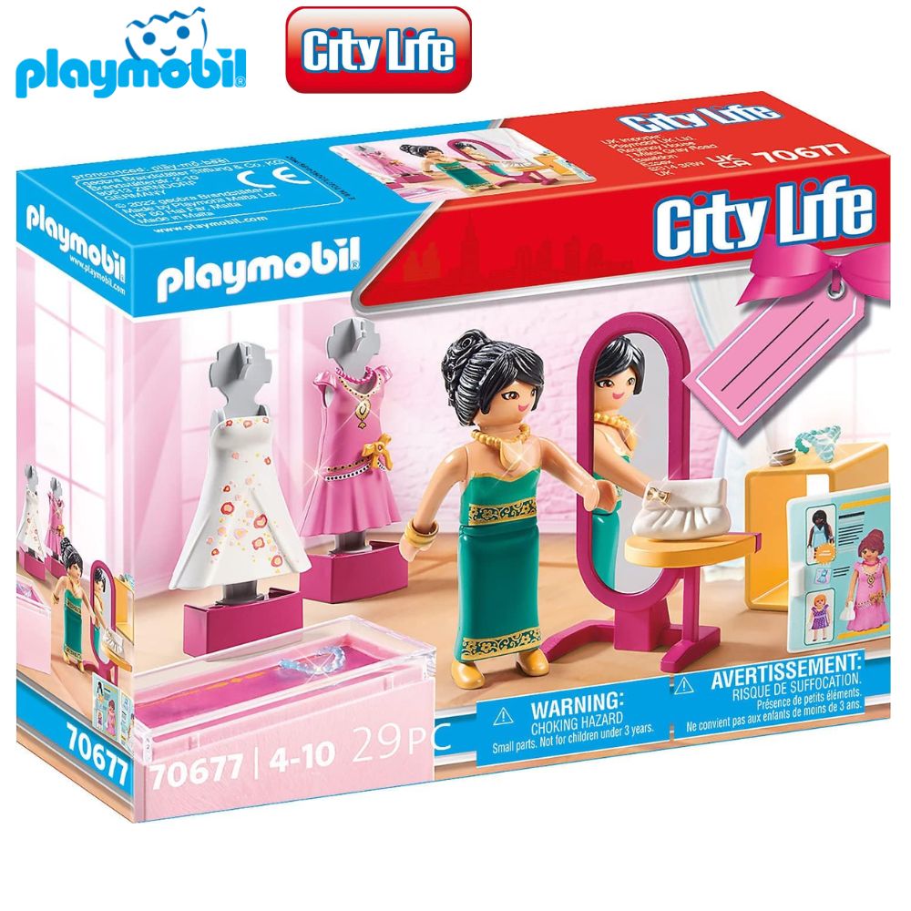 Playmobil tienda de moda festiva 70677 City Life