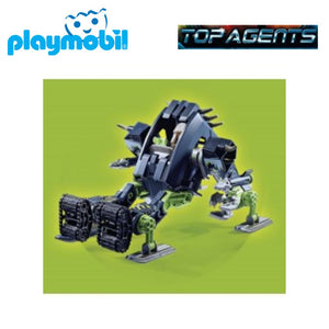 Playmobil top agents robot transformable de hielo 70233