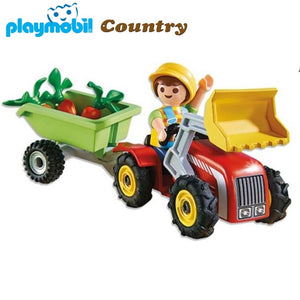 Playmobil tractor con niño 4943