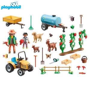 Playmobil tractor y cisterna