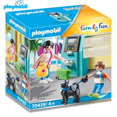 Playmobil turistas con cajero 70439 Family Fun