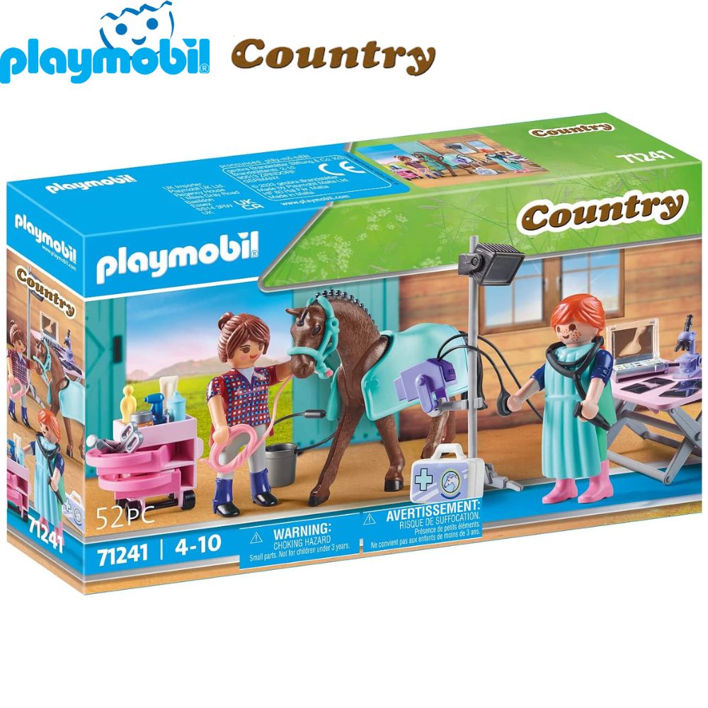 Playmobil veterinario de caballos 71241 Country