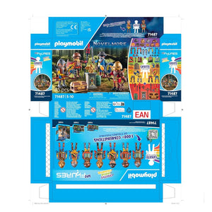 Playmobil 71487 figuras caballeros Novelmore