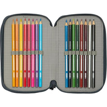 Cargar imagen en el visor de la galería, Plumier Real Madrid estuche escolar 3 pisos
